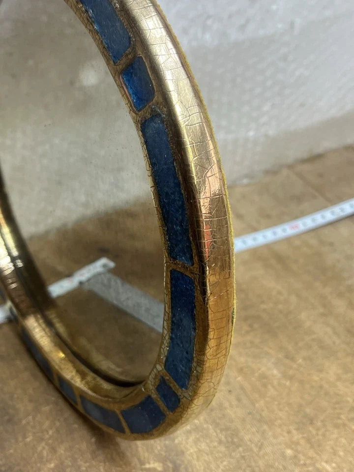 Superbe miroir en céramique, Mithé Espelt datant des années 1960 Réf 26/2502