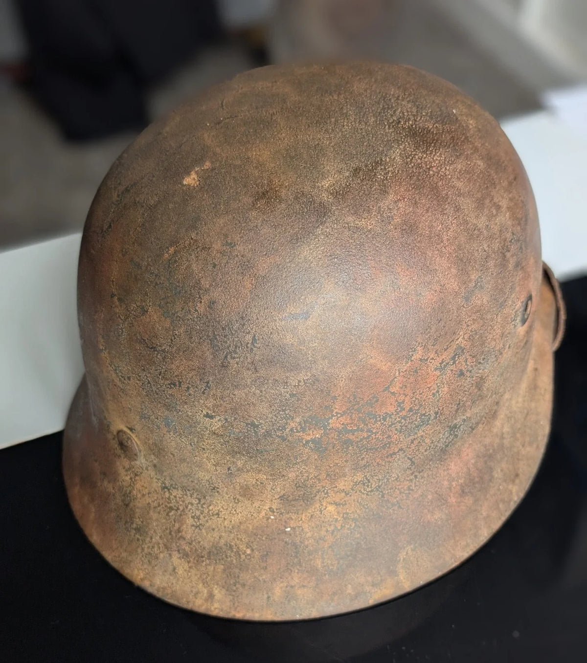 Stahlhelm M40 SE62 Original Casque Allemand WW2