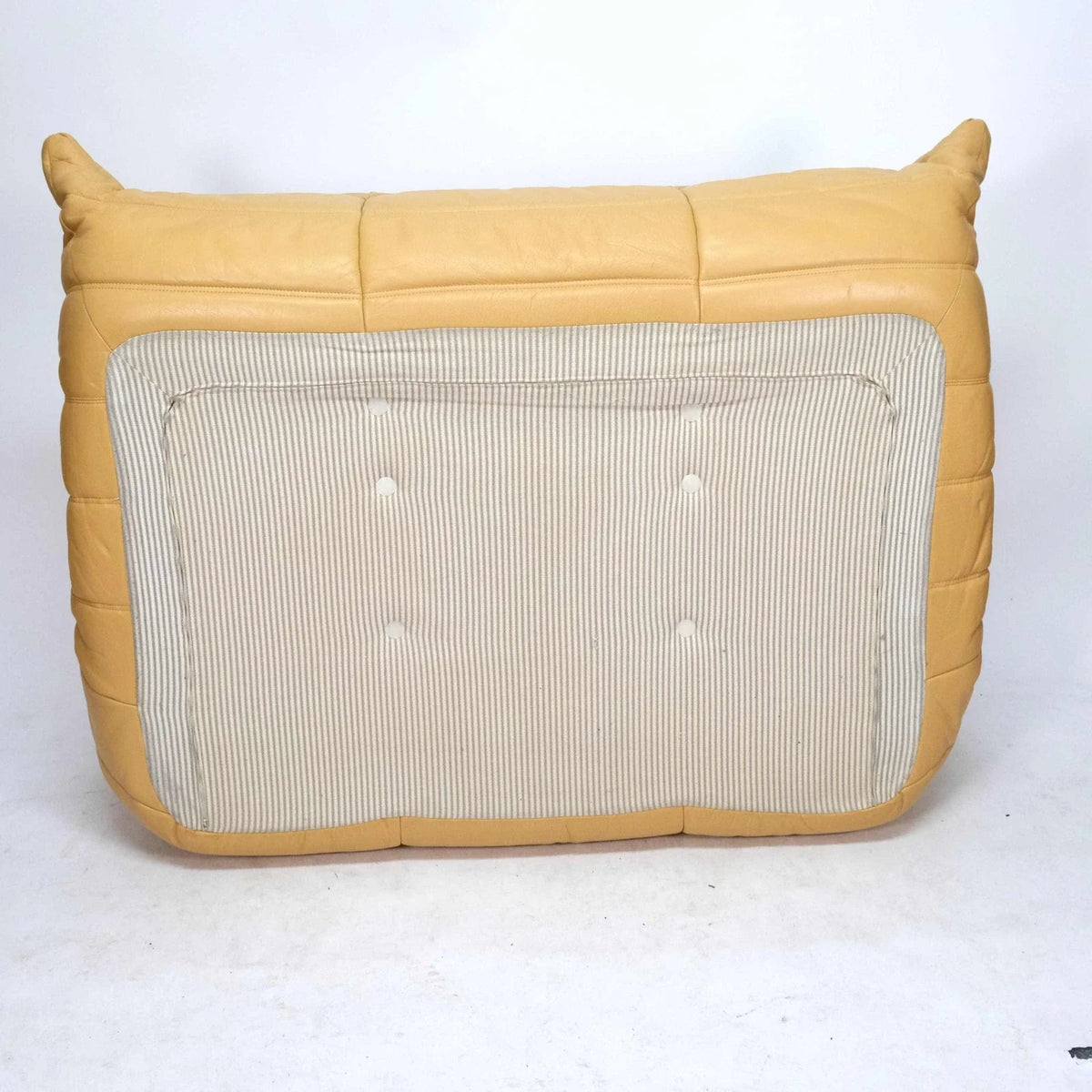 Ligne Roset Togo canapé 2 places cuir jaune canapé classique top