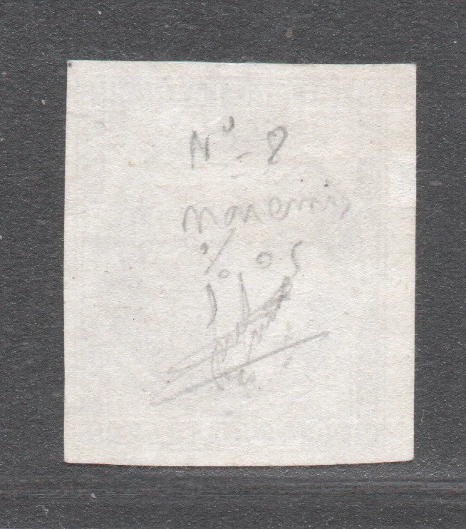 TIMBRE NON EMIS CERES No8 / 20C CERES NSG dit MARQUELET / SIGNE / COTE 3500E