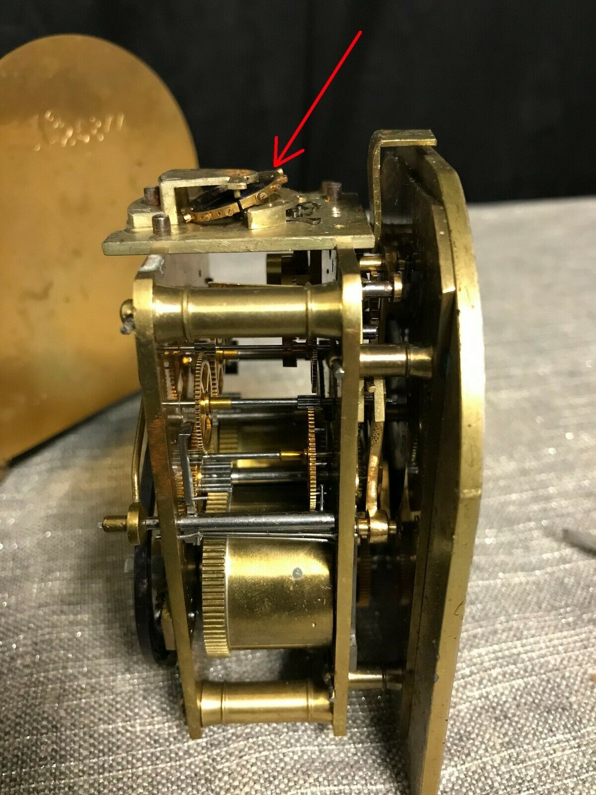 Pendule ancienne réveil de voyage Leroy Paris