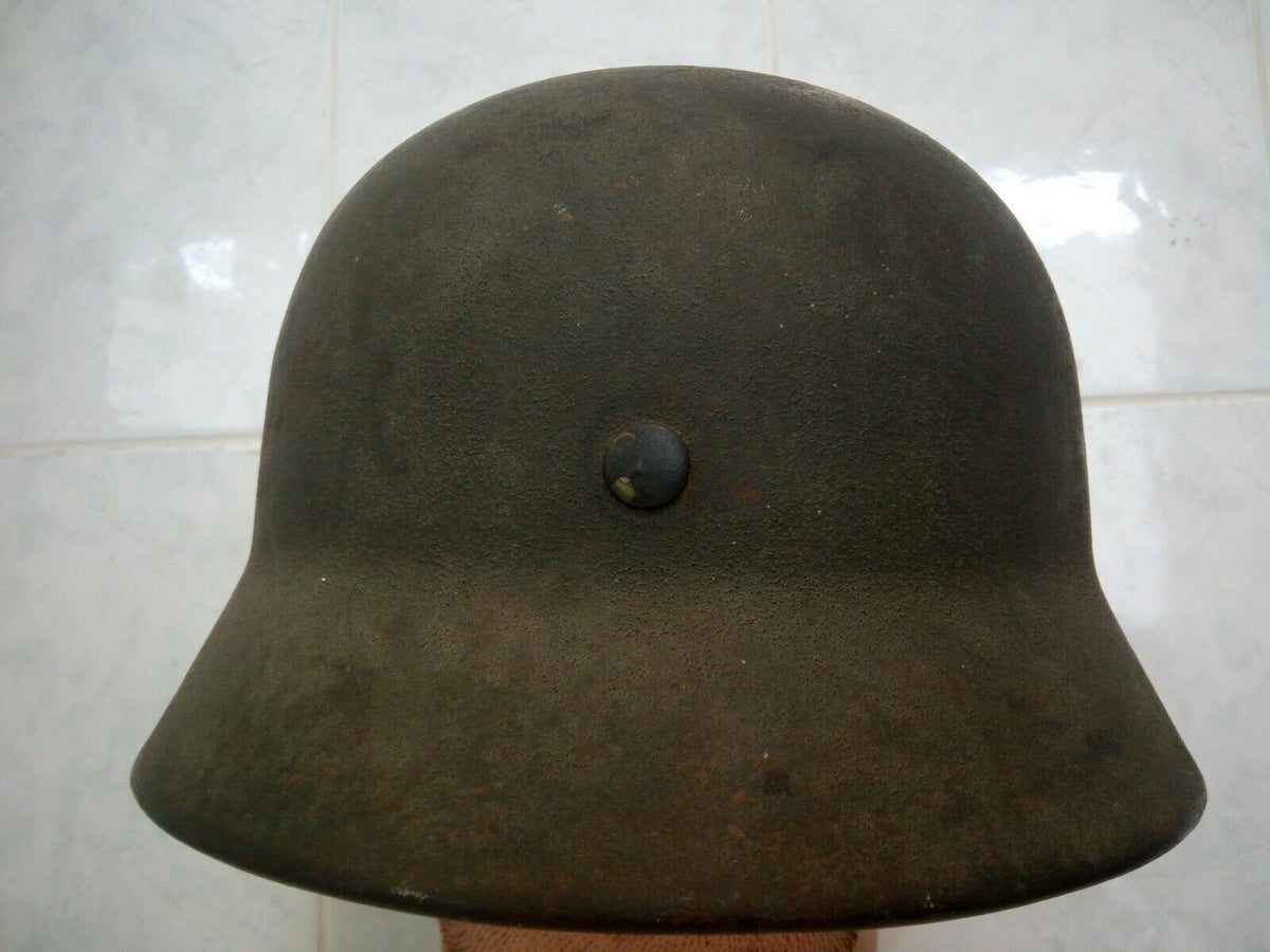 Original WW2 casque KM allemand M35 german helmet T68/60 deutsch stahlhelm elite