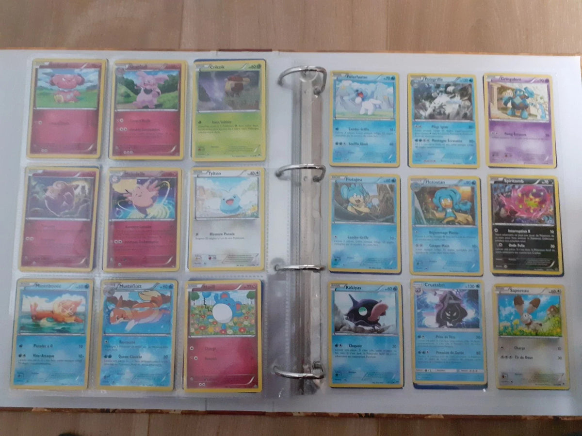 Classeur 360 Cartes Pokémon Fr Anciennes Vintage de 2007 à 2018 Holo Reverses...