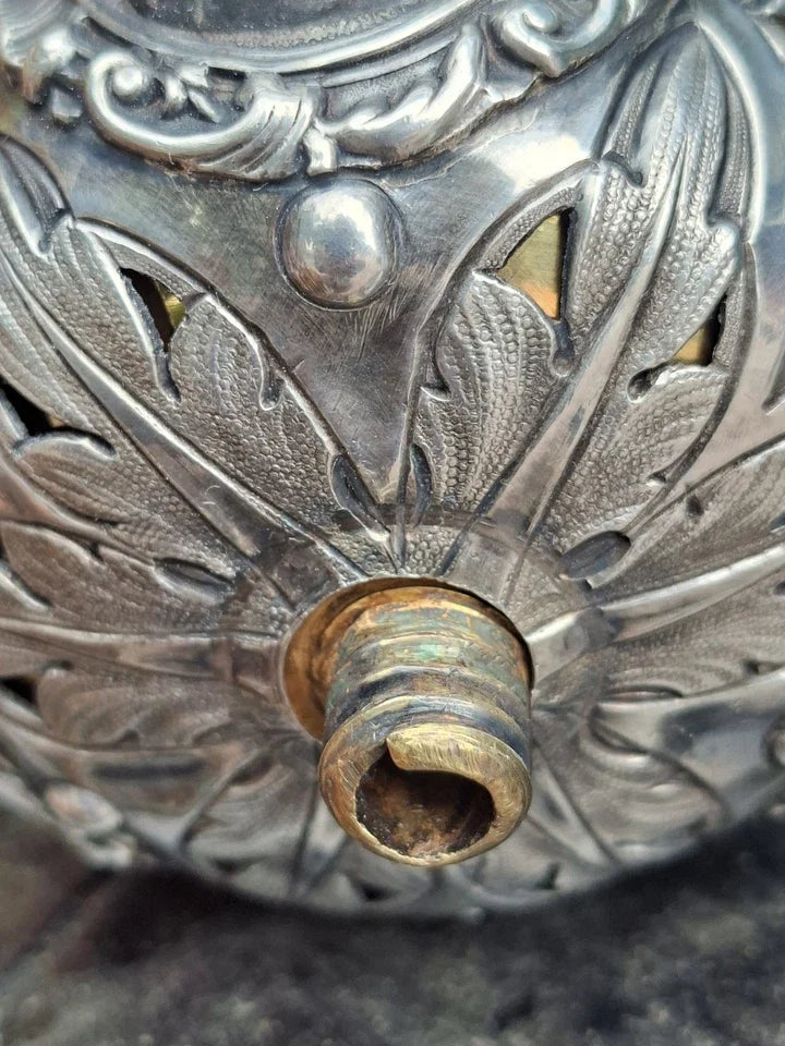 Argent Massif Vermeil Partie Calice Silver Silber Minerve Orfèvre Favier