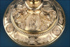 Calice Baroque Ancien Et Patène En Argent Doré 1836