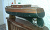 Rare Canot Bateau Vedette de bassin Vogue