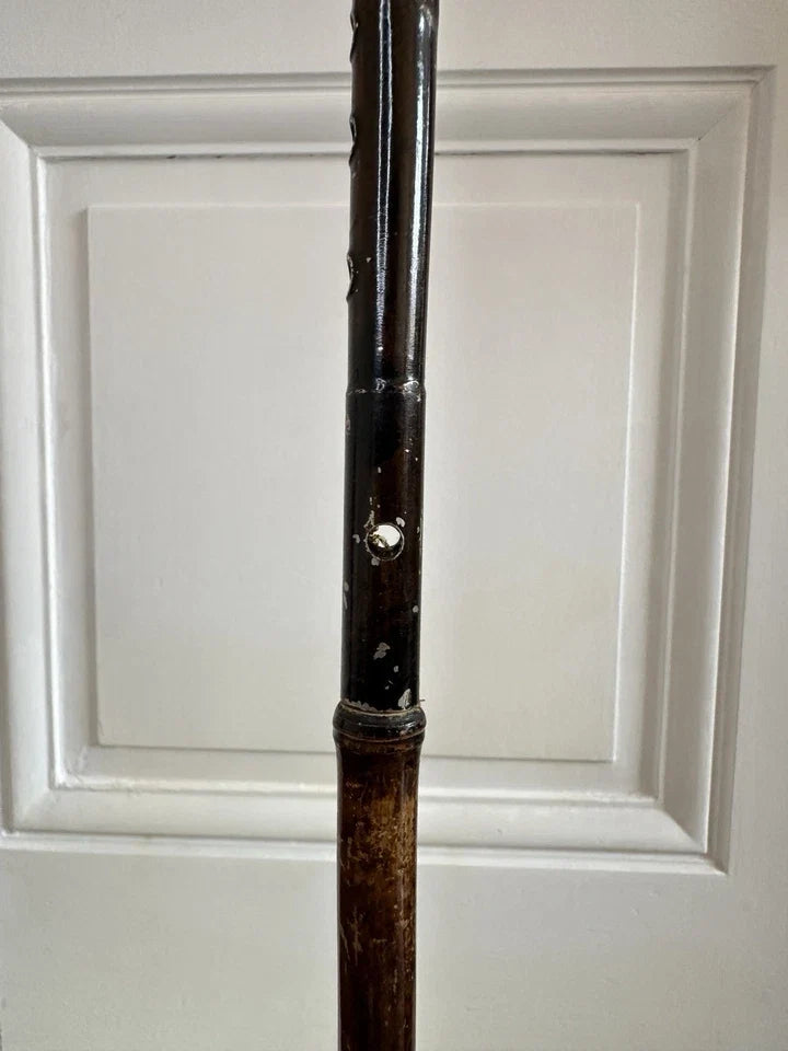 Rare Canne Flûte à bec Ch MATHIEU Paris ancienne à système Epoque XIXème siècle