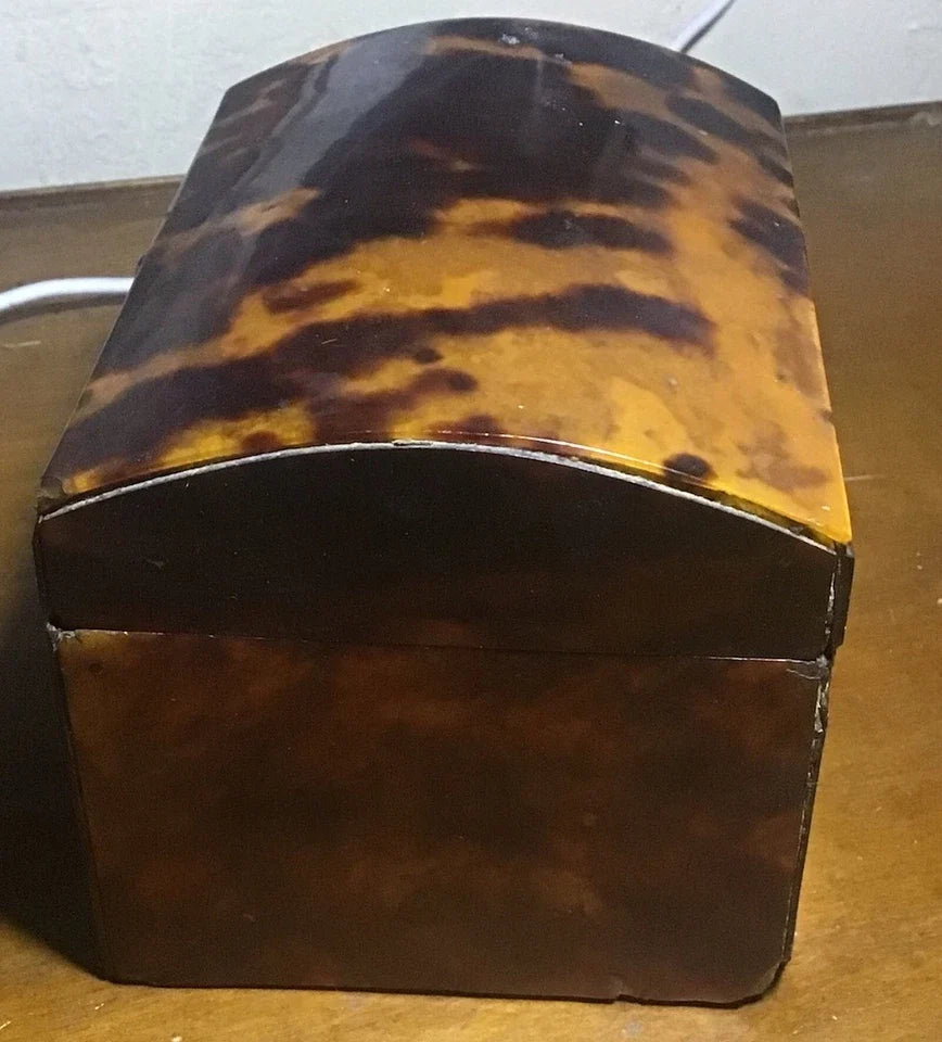 Coffret À Bijoux Louis XIV Régence Fermoirs Et Charnières En Argent