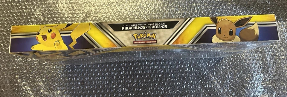Coffret Pokémon collection spéciale pikachu-GX et evoli-GX scellé FR SL