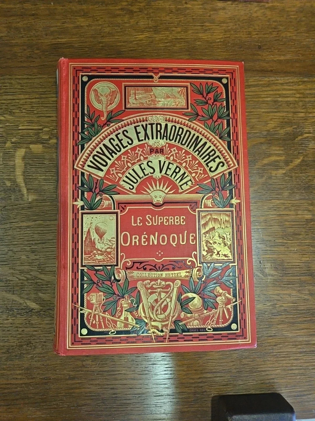 COLLECTION LIVRE ANCIEN HETZEL JULES VERNES LE SUPERBE ORENOQUE