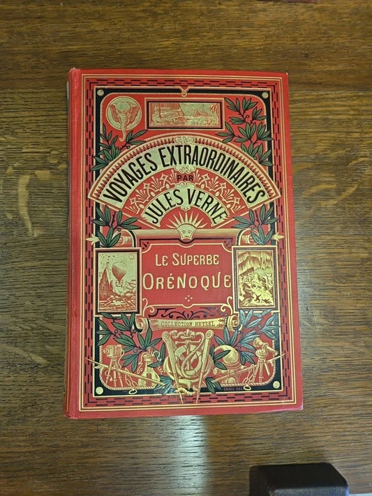 COLLECTION LIVRE ANCIEN HETZEL JULES VERNES LE SUPERBE ORENOQUE