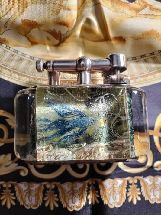 Briquet Dunhill "Aquarium" 50's