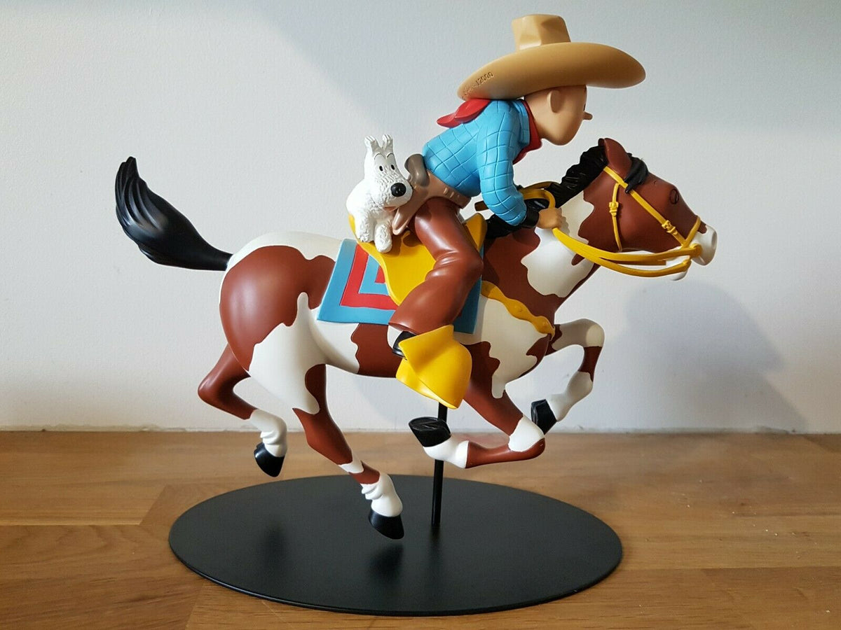 Tintin Cow-boy MOULINSART ref45942 Leblon Delienne Aroutcheff Pixi Hergé