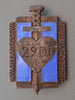 INSIGNE CORPS FRANC 24° BCA CHASSEURS ALPINS Guerre 1940 ORIGINAL WW2