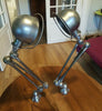Paire de 2 authentiques anciennes lampes Jielde 3 bras