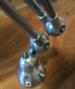 Paire de 2 authentiques anciennes lampes Jielde 3 bras