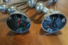 Paire de 2 authentiques anciennes lampes Jielde 3 bras
