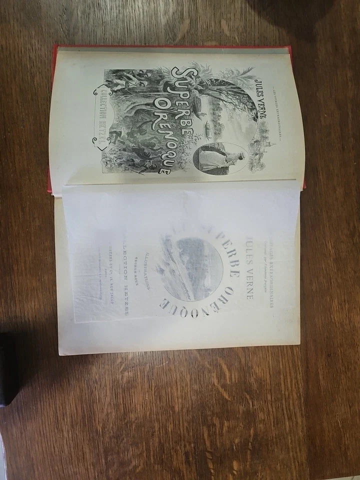 COLLECTION LIVRE ANCIEN HETZEL JULES VERNES LE SUPERBE ORENOQUE