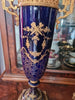 PAIRE DE VASES. PORCELAINE ÉMAILLÉE AVEC RELIEF. SEVRES. XIX ÈME SIÈCLE.