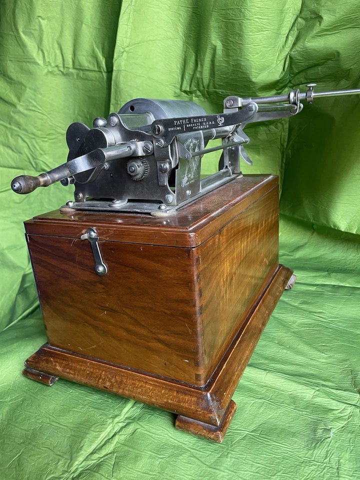 PHONOGRAPHE CYLINDRE PATHÉ je Chante Haut et Clair Complet Fonctionnel