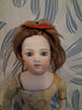 Ancienne poupée de mode François gaultier cuir et porcelaine