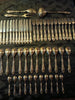 RARE ANCIEN SERVICE STYLE L.XV DE 49 COUVERTS EN ARGENT POINCON "800"