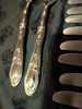 RARE ANCIEN SERVICE STYLE L.XV DE 49 COUVERTS EN ARGENT POINCON "800"