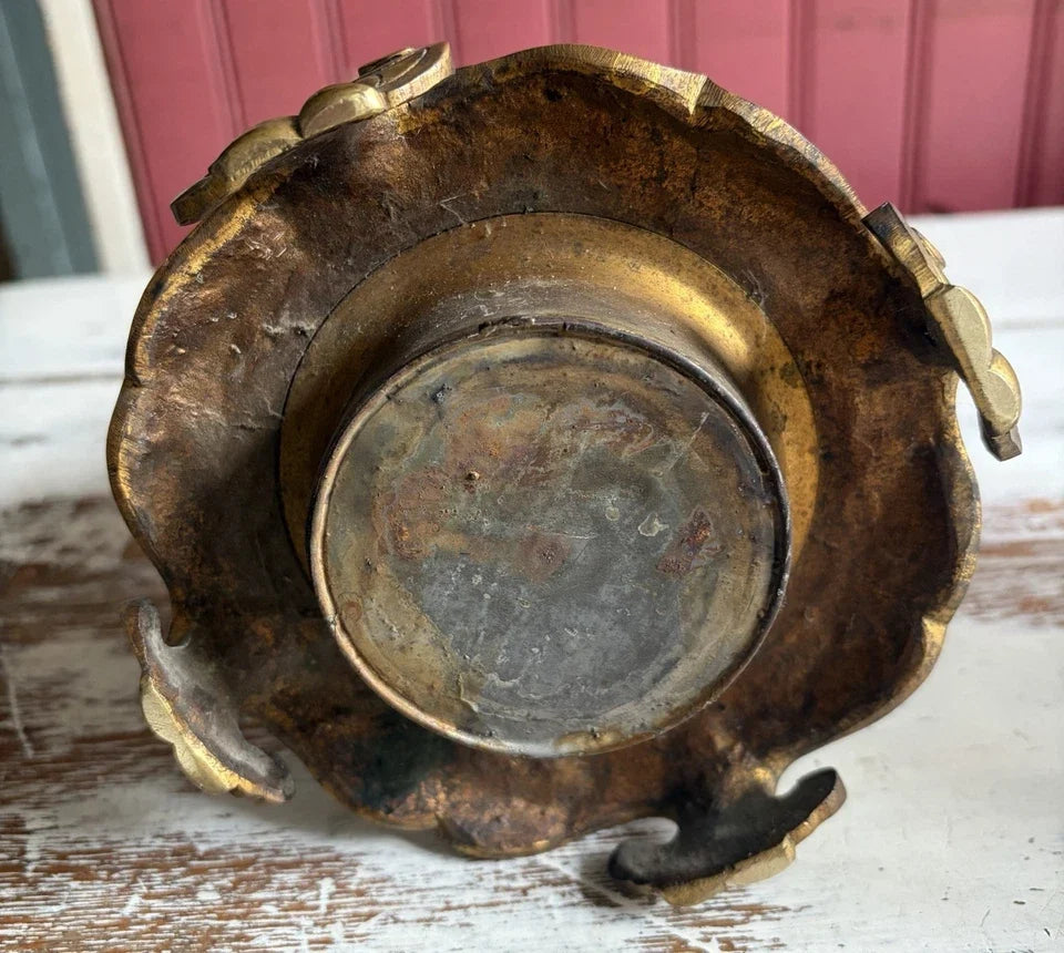 Rare Lampe À Pétrole L’escalier De Cristal Globe baccarat ? Et Bronze