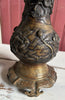 Rare Lampe À Pétrole L’escalier De Cristal Globe baccarat ? Et Bronze