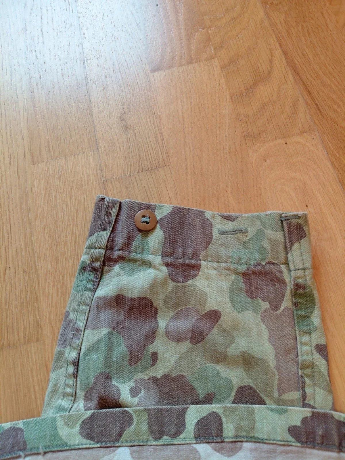 VESTE M43 CAMOUFLAGE HBT US ARMY WWII WW2 INDOCHINE