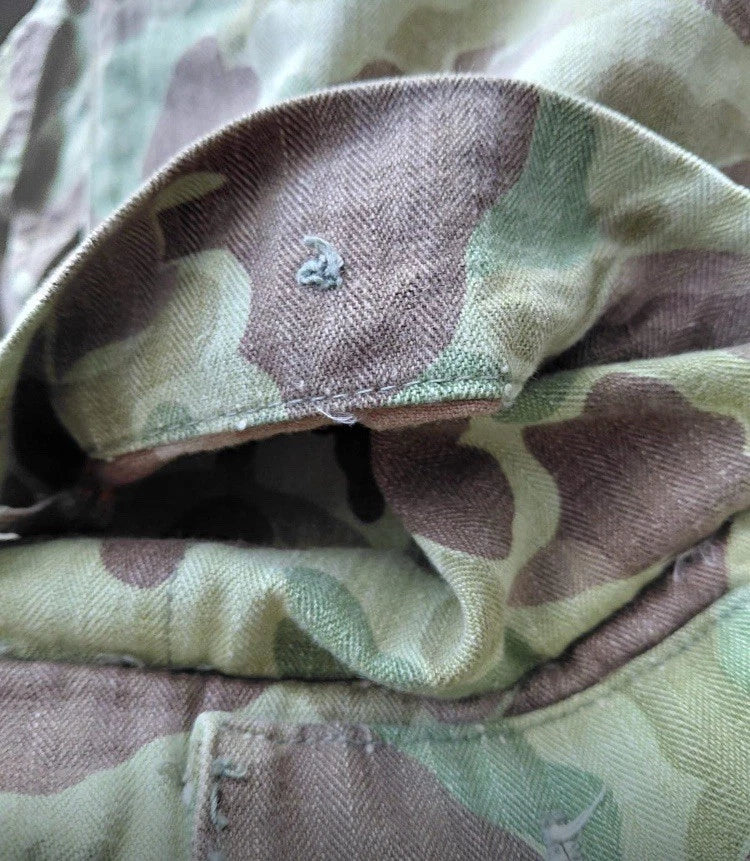 VESTE M43 CAMOUFLAGE HBT US ARMY WWII WW2 INDOCHINE