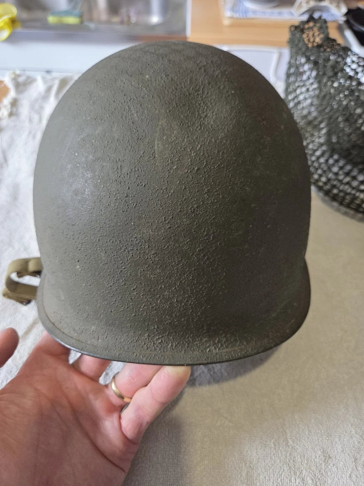 Casque M1 C Paratrooper PARACHUTISTES Airborne Casque Usm1 Us Army Ww2 39 45.