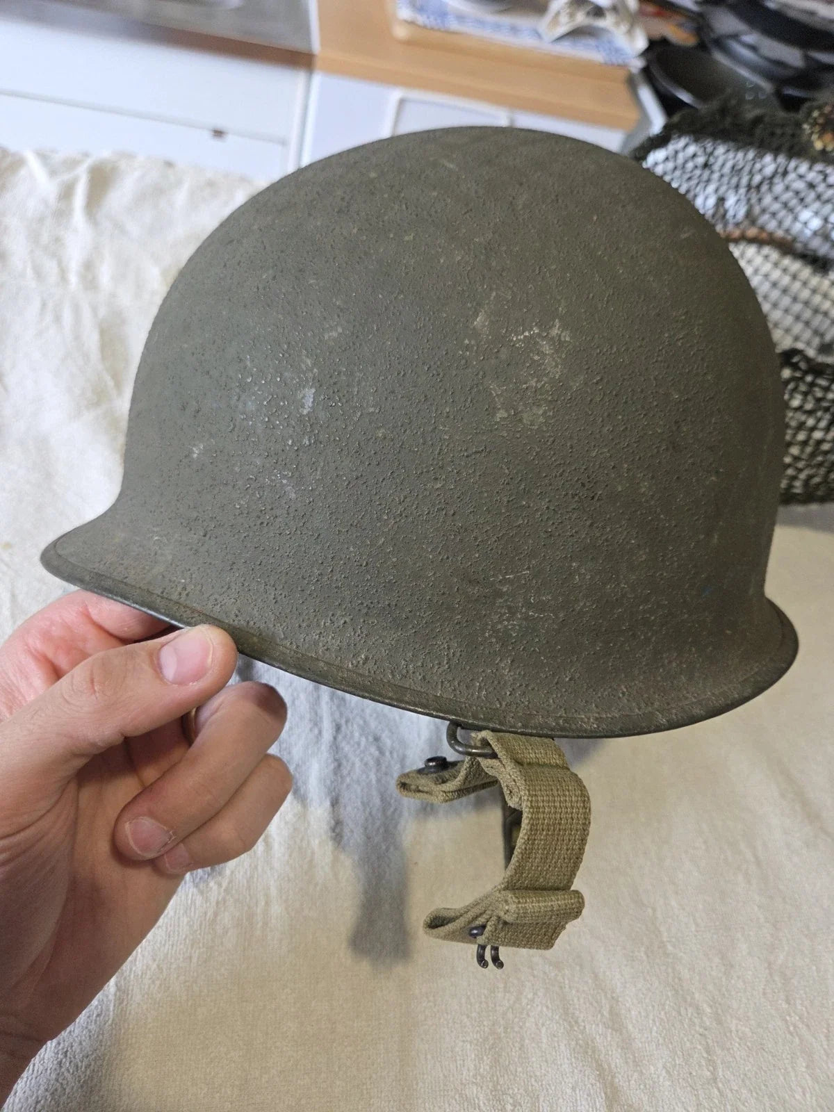 Casque M1 C Paratrooper PARACHUTISTES Airborne Casque Usm1 Us Army Ww2 39 45.