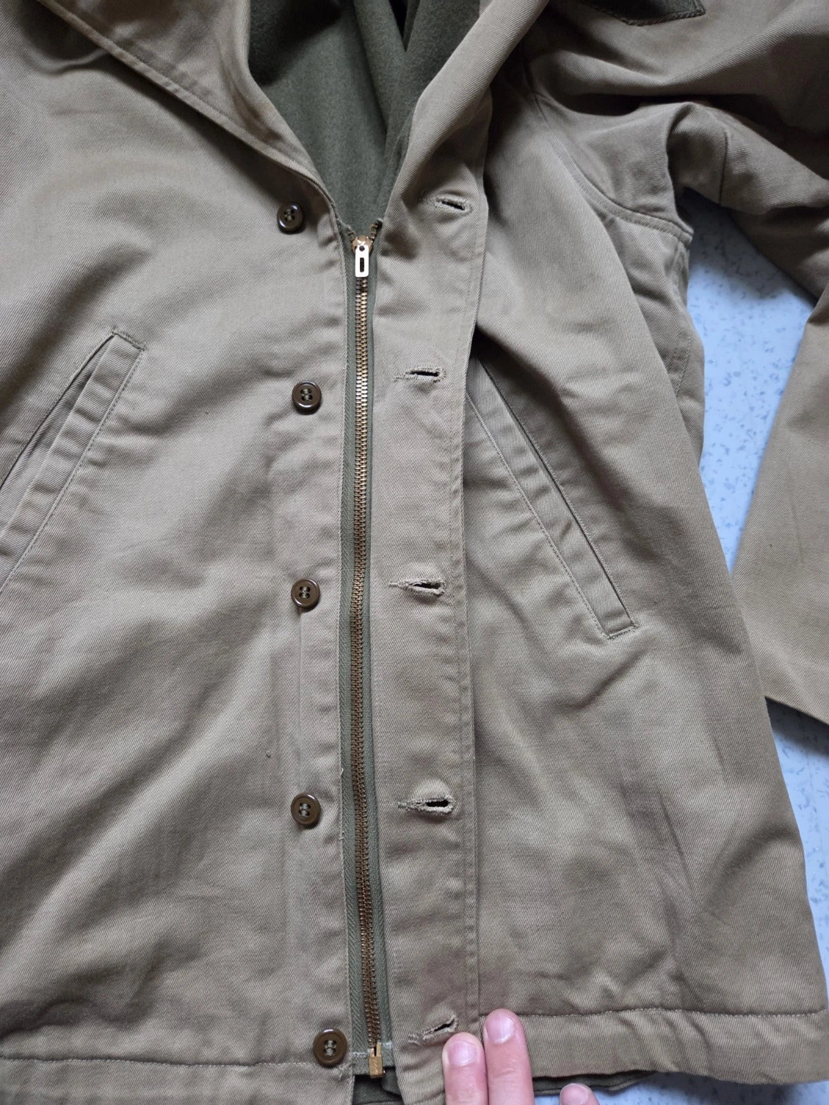 Rare Veste Big Red One Feld Jacket M1941 Précoce Us Army Ww2 39 45 (  1942  )