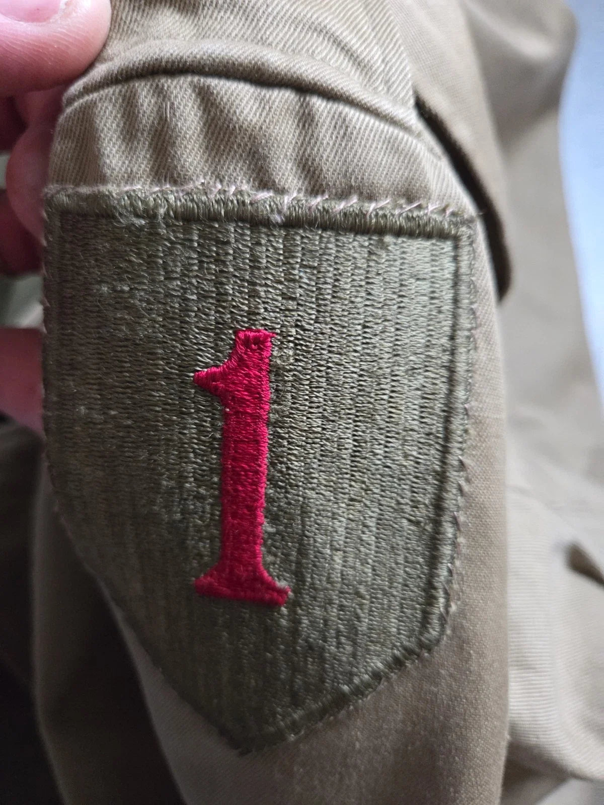 Rare Veste Big Red One Feld Jacket M1941 Précoce Us Army Ww2 39 45 (  1942  )