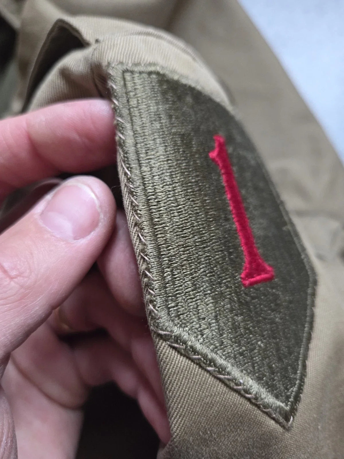 Rare Veste Big Red One Feld Jacket M1941 Précoce Us Army Ww2 39 45 (  1942  )