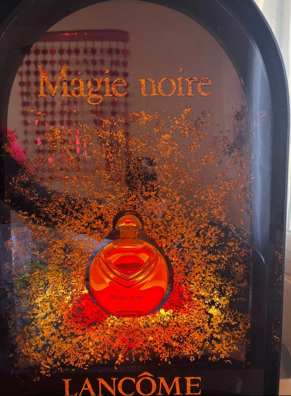 LANCÔME MAGIE NOIRE Présentoir Lumineux + Flacon 200ml Intégrés