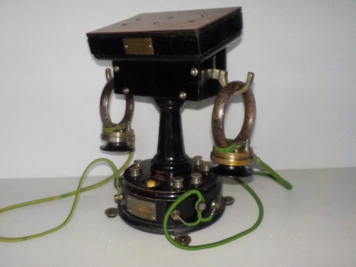 Très rare téléphone ancien ADER -SGT Société Générale des téléphone 1891