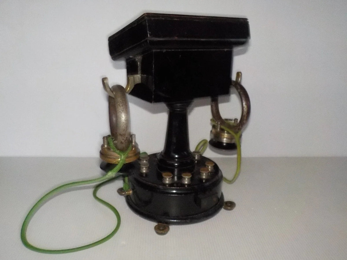 Très rare téléphone ancien ADER -SGT Société Générale des téléphone 1891