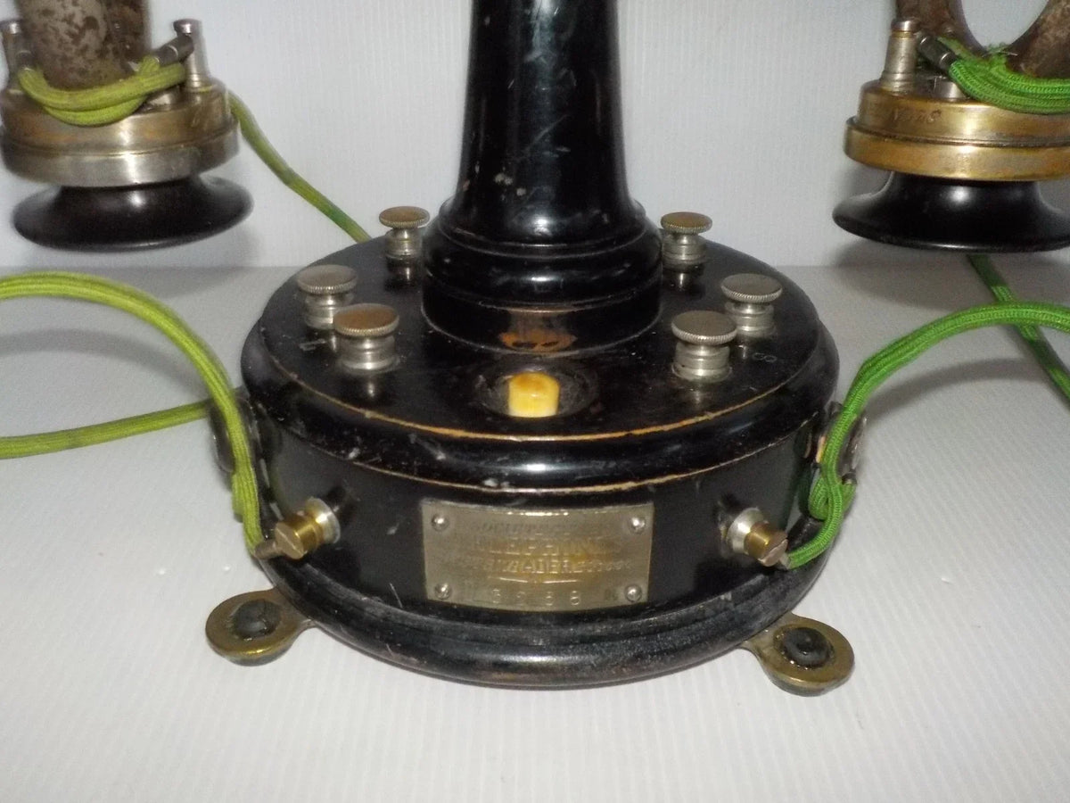 Très rare téléphone ancien ADER -SGT Société Générale des téléphone 1891