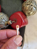 Imposant Collier Ambre Cherry et Métal Bédouin Yemen Ethnique Bakélite Ancien