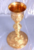MONTAGNY - GRAND EXCEPTIONNEL CALICE BAROQUE - ARGENT MASSIF MINERVE VERMEIL XIX