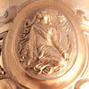 MONTAGNY - GRAND EXCEPTIONNEL CALICE BAROQUE - ARGENT MASSIF MINERVE VERMEIL XIX