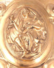 MONTAGNY - GRAND EXCEPTIONNEL CALICE BAROQUE - ARGENT MASSIF MINERVE VERMEIL XIX