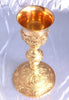 MONTAGNY - GRAND EXCEPTIONNEL CALICE BAROQUE - ARGENT MASSIF MINERVE VERMEIL XIX