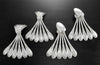 PUIFORCAT : Prestigieuse Ménagère Argent massif ép. Art Nouveau mod. IRIS 25pcs