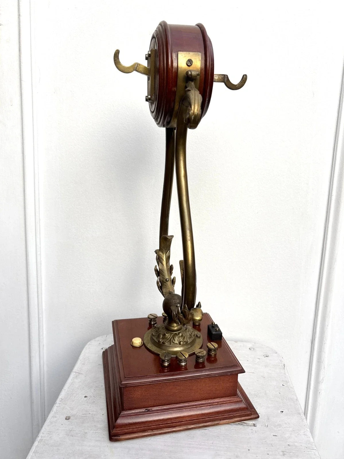 Rare téléphone ancien La Lyre Wich système Deckert Antique Old Telefon vers 1900