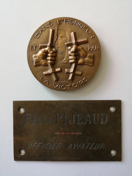 FRANCE - ORDRE DE LA LIBÉRATION MÉDAILLE DE TABLE - LIEUTENANT-COLONEL FAFL WW2