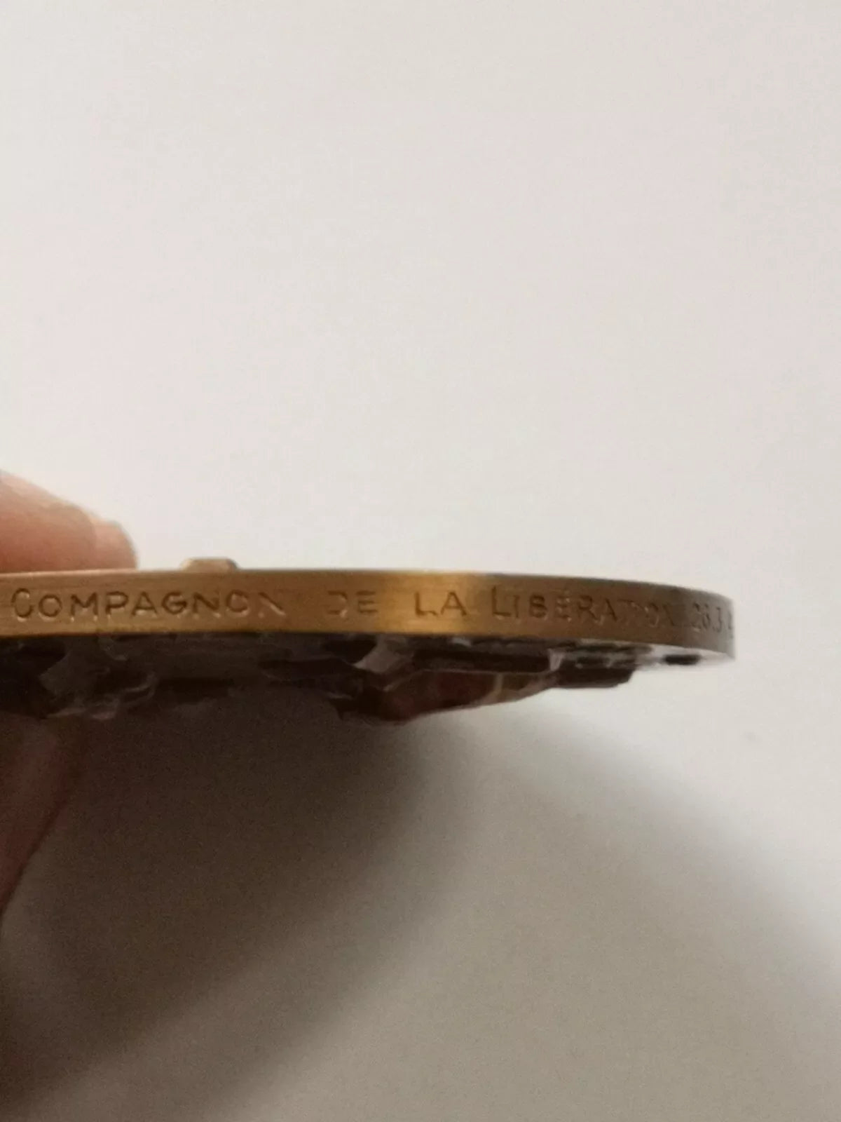 FRANCE - ORDRE DE LA LIBÉRATION MÉDAILLE DE TABLE - LIEUTENANT-COLONEL FAFL WW2