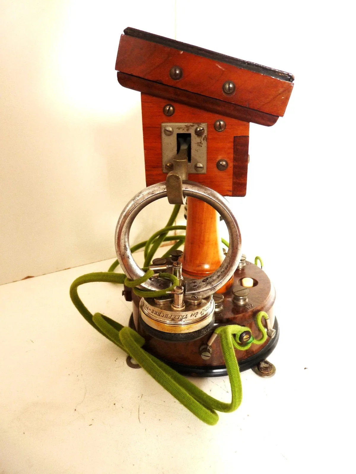 Rare Telephone ancien Ader Antique Antik Altes Old Telefon Telefono Telephon